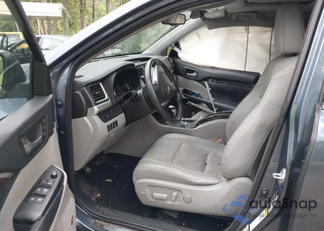 2016 Toyota Highlander Limited V6 from USA, damaged, VIN 5TDDKRFH8GS280318